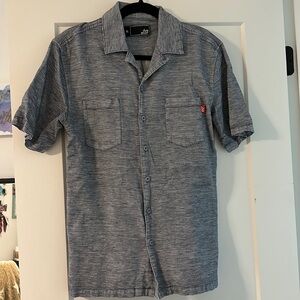 Lost button down short sleeve